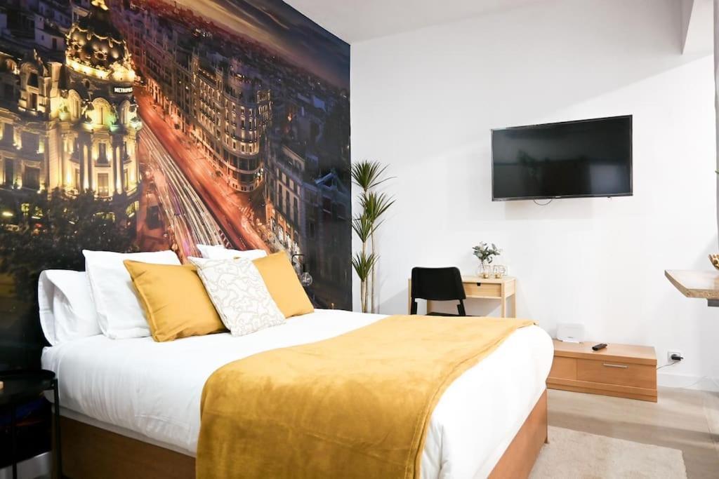 Agradable Apartamento Temporal De 1 Dormitorio En Madrid Pez30 Apartment Bagian luar foto